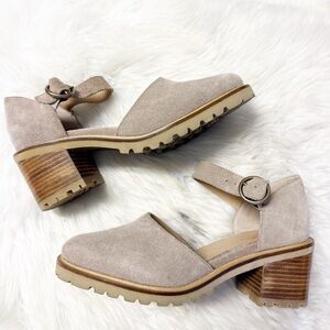 Seychelles Tan Suede Mules